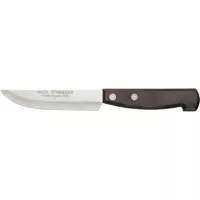 Nôž steakový Rustika 20 cm, hnedé madlo