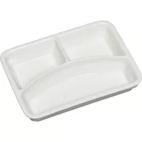 Tanier hranatý trojdielny Gastro 23,2x17,6 cm