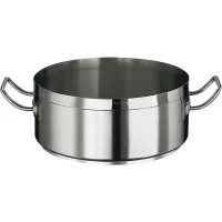 Hrniec na pečenie nerez Paderno Grand Gourmet 2100 32 cm, nízky