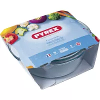 Hrniec s pokrievkou varné sklo Pyrex 21,5 cm