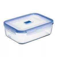 Nádoba na potraviny sklenená Luminarc Pure Box 1200 ml, obdĺžniková