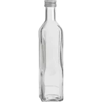 Fľaša na alkohol Marasca 0,5 l skrutkovací uzáver