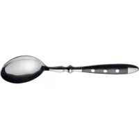 Jedálenská lyžica Esmeyer Nostalgie 19,5 cm, čierna