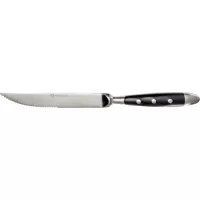 Steakový nôž Esmeyer Nostalgie 15,4 cm, čierny
