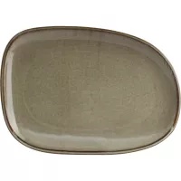 Tanier plytký F2D Ceres Grey 23x33 cm