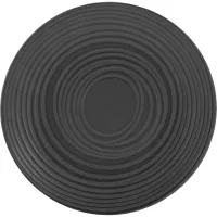 Tanier plytký Lava Stone 27 cm, čierny