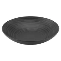 Tanier hlboký Lava Stone 22 cm, čierny