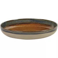 Miska SERAX Surface 32 cm, rusty hnedá