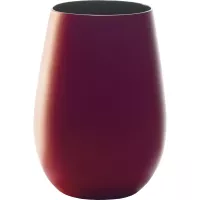 Pohár Stölzle Elements 465 ml, červený/čierny