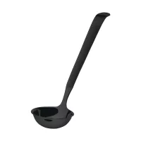 Naberačka na polievku Gastro 26 cm, čierna