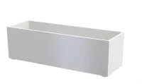 Granisil granitový květináč KUBI 90 cm Biely
