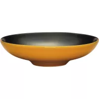 LE COQ Ekate Hlboký tanier, výška: 55 mm, ø: 220 mm, oranžový