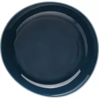 ROSENTHAL Junto Hlboký tanier, vyvýšený okraj, dĺžka: 215 mm, šírka: 210 mm, oceánovo modrý