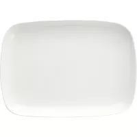 FORTESSA Tanier plytký, hranatý, vyvýšený okraj, dĺžka: 360 mm, šírka: 250 mm