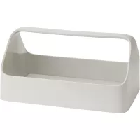 Handy-Box Úložný box, výška: 180 mm, dĺžka: 280 mm, svetlosivý